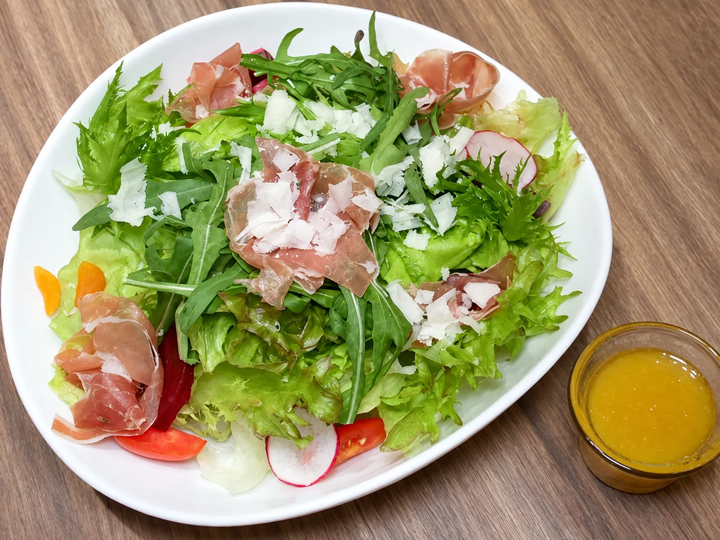 Pizza Persé Insalata di Prosciutto Crudo Prosciutto Salad