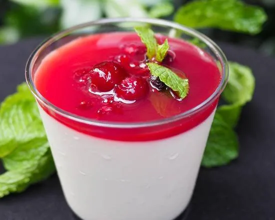 Pizza Persé Panna Cotta