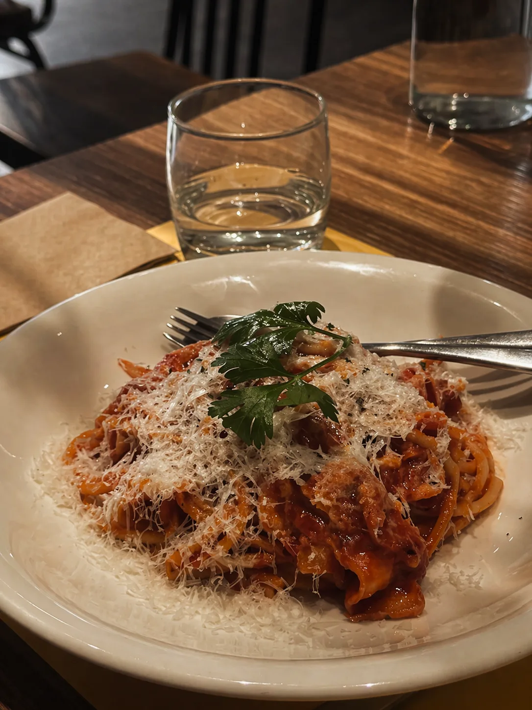Pizza Persé Bucatini all'Amatriciana
