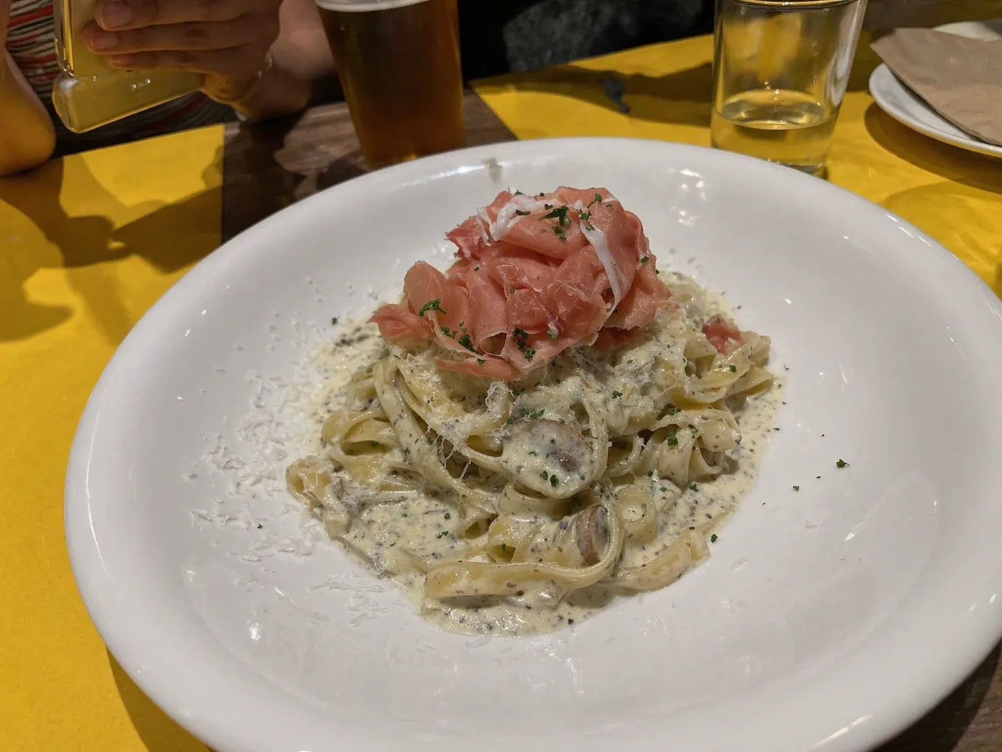 Pizza Persé Tagliatelle al Tartufo
