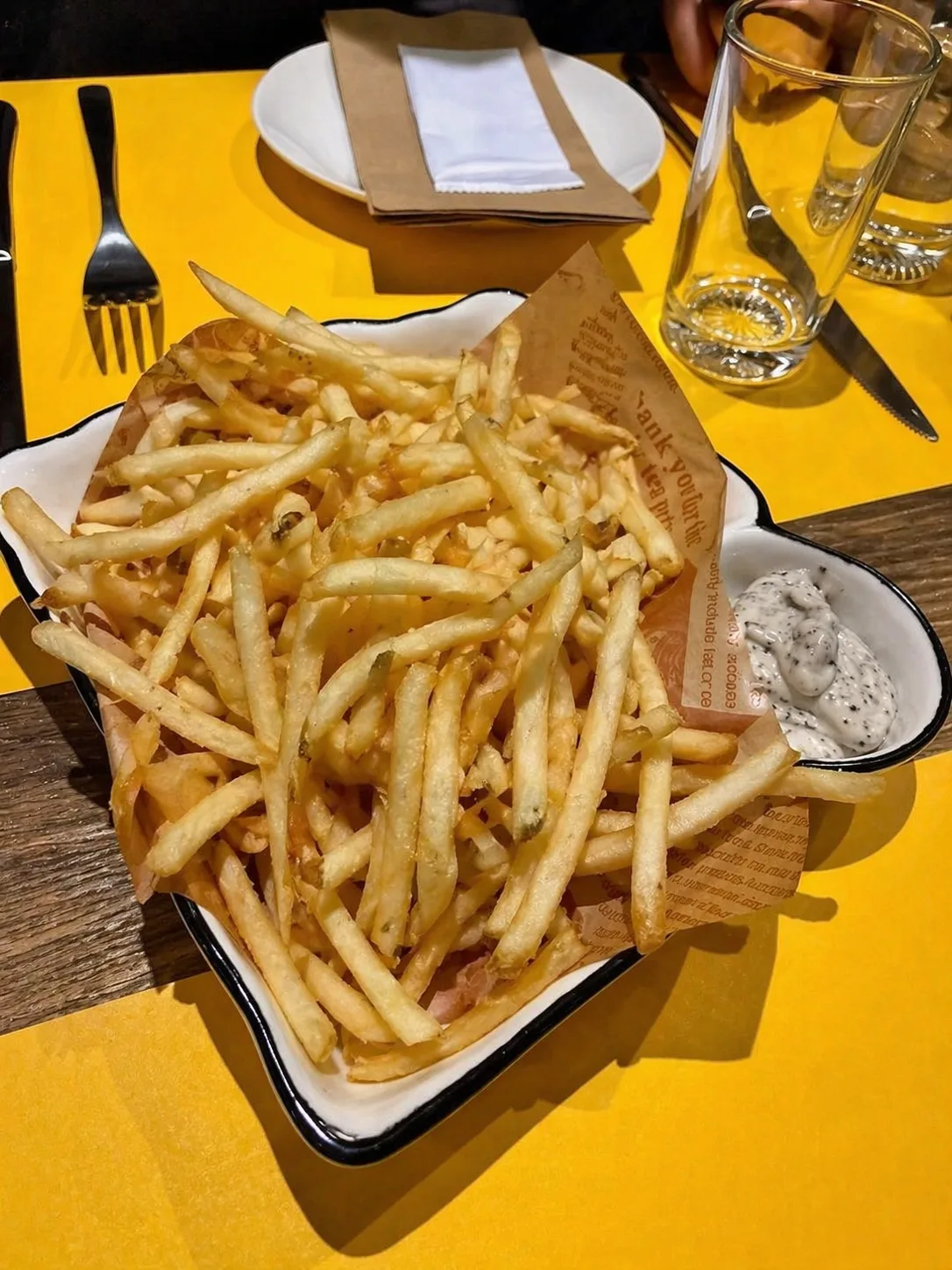 Pizza Persé Patatine Fritte al Tartufo