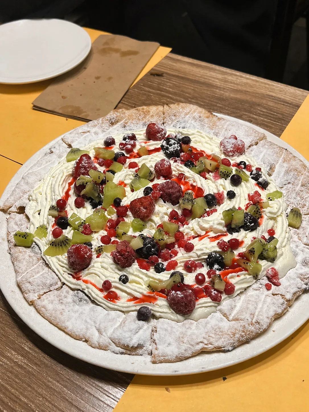 Pizza Persé Pizza Dolce ai Frutti di Bosco